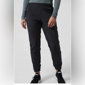 Athleta Textured Brooklyn Jogger 566689 Black Size 4 NWOT